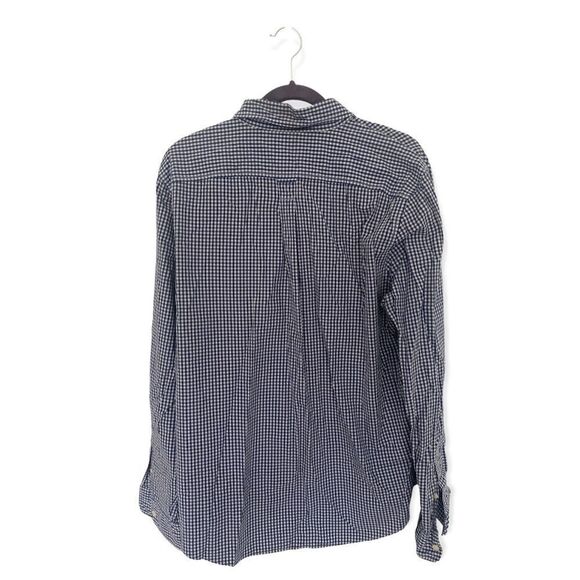 Jack Spade Warren Street SZ XL blue and white checkered button down shirt - Picture 2 of 4